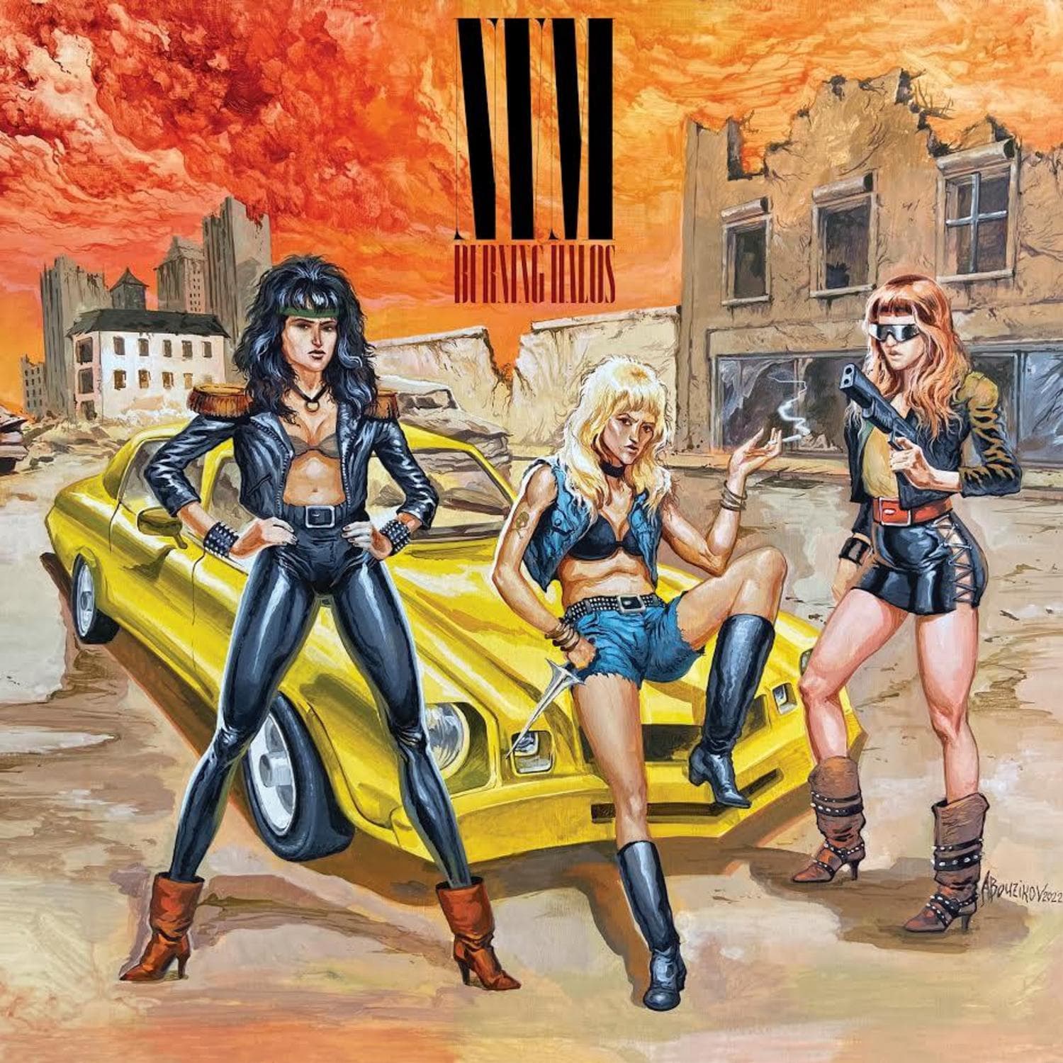 Cover art for Burning Halos