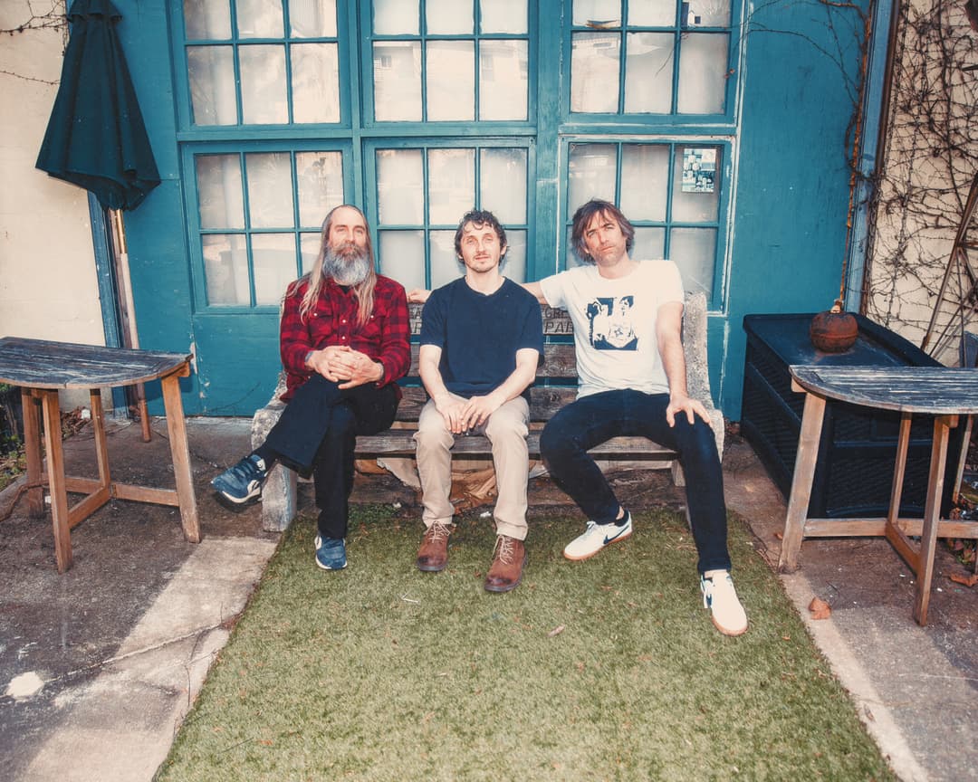 image of Melodic Punk Trio FILM (featuring Kenny Vasoli of The Starting Line and Joe Reinhart of Algernon Cadwallader) Announce Debut Album Permanence Out May 22 via Lauren Records. Lead Single "Roundabout" Now Streaming