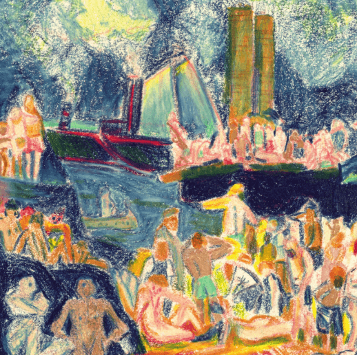 Another Cycle In The Cosmic Wash by Ringing album cover art - Shoegaze, Grungegaze, Slowcore, Noise Pop