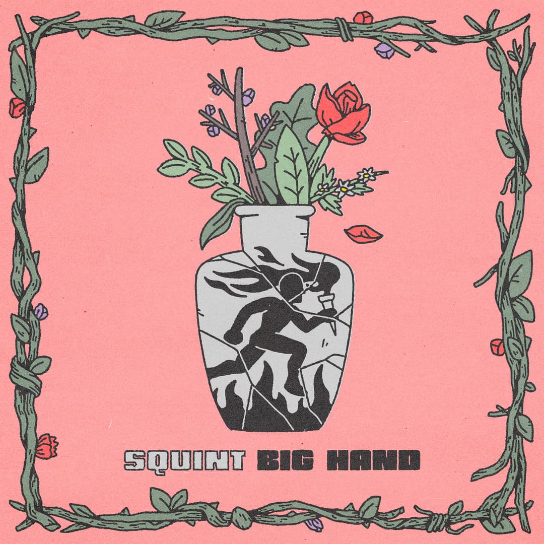 Big Hand by Squint album cover art - 90s Alt Rock, Melodic Hardcore, Punk Rock