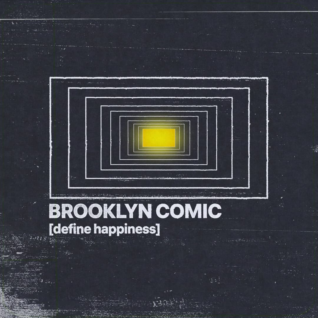 Define Happiness by Brooklyn Comic album cover art - Alt Rock, Emo, Post Hardcore