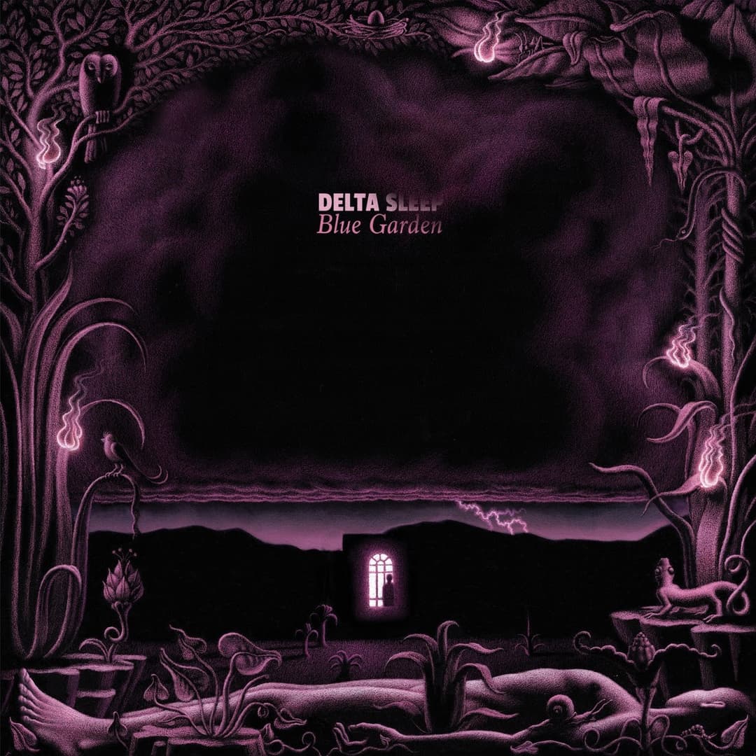 Blue Garden by Delta Sleep album cover art - Indie Rock, Math Rock, Emo, Post Hardcore