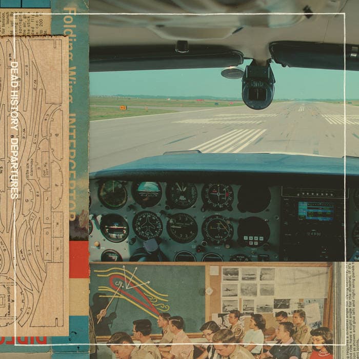 Departures by Dead History album cover art - Indie Rock, Shoegaze, Alt Rock, Emo, Post Hardcore