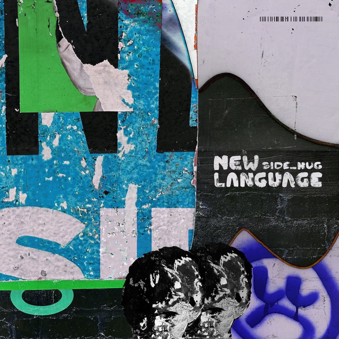 New Language by Side Hug album cover art - Dream Pop, Indie Rock, Shoegaze, Alt Rock, Post Punk, Art Rock