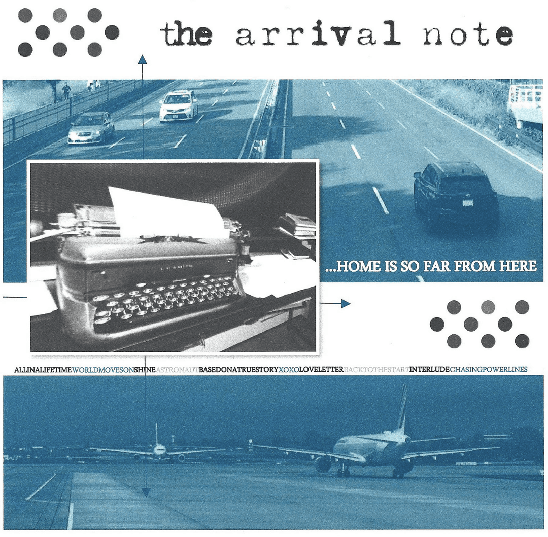 ...Home Is So Far From Here by The Arrival Note album cover art - Alt Rock, Emo, Post Hardcore, Punk Rock