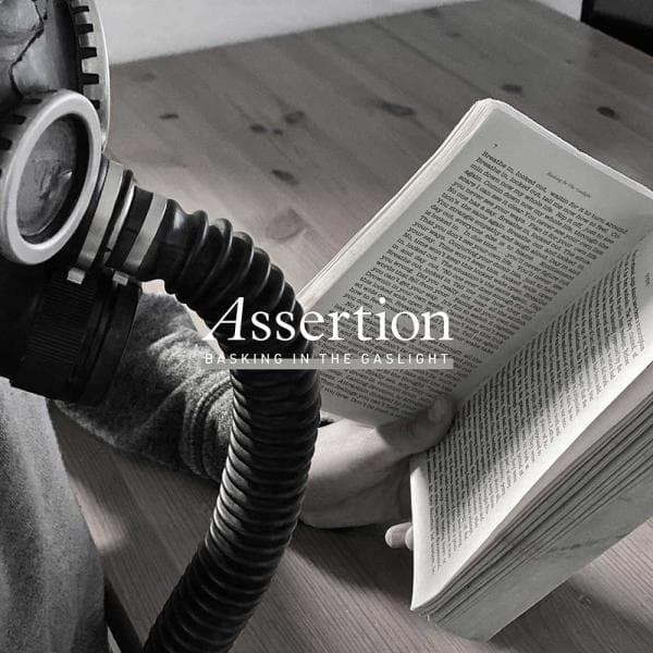 Basking In The Gaslight by Assertion album cover art