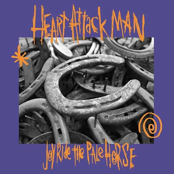 Joyride The Pale Horse by Heart Attack Man album cover art - Pop Punk, 90s Alt Rock, Emo, Punk Rock