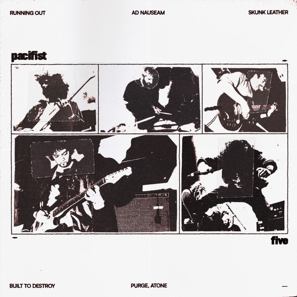 Five EP by Pacifist album cover art - Hardcore, Emo, Melodic Hardcore, Post Hardcore, Punk Rock