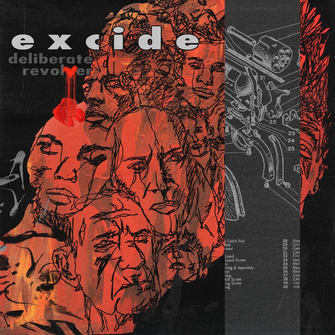 Deliberate Revolver by Excide album cover art