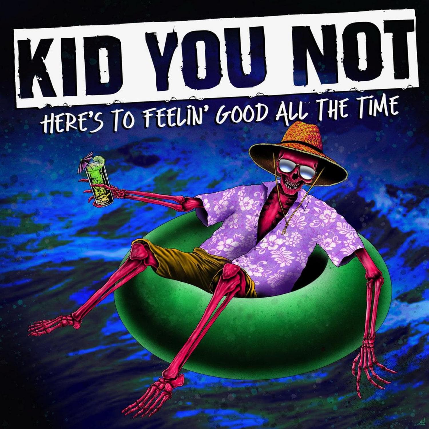Cover art for Here's To Feelin' Good All The Time