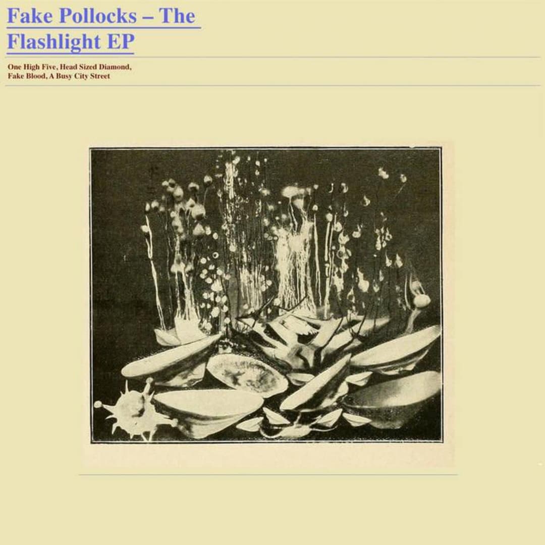 The Flashlight EP by Fake Pollocks album cover art