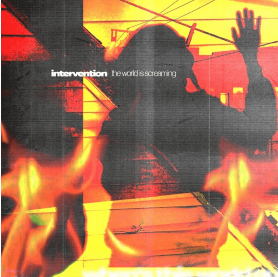 The World Is Screaming by Intervention album cover art
