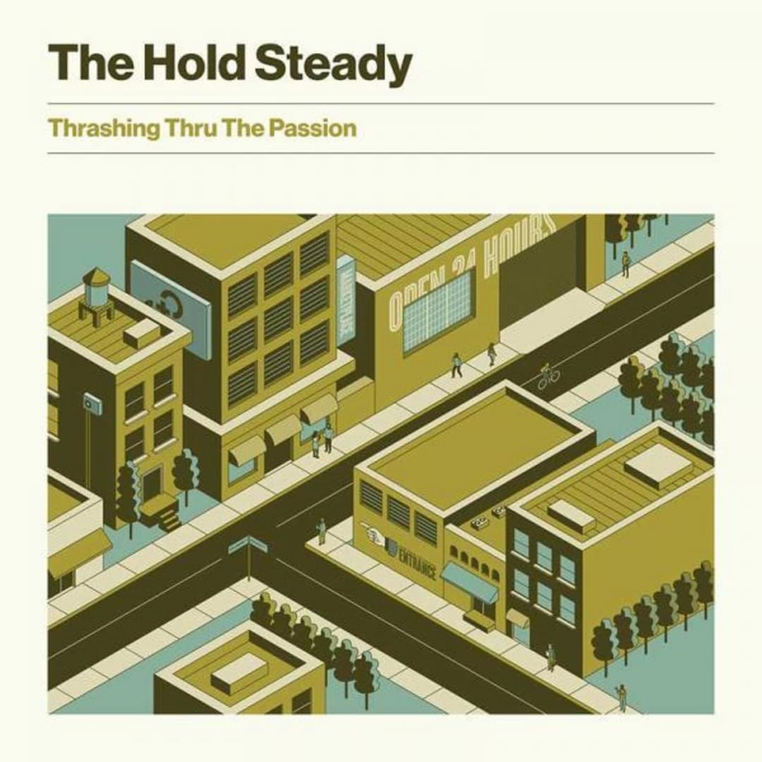 Thrashing Through The Passion by The Hold Steady album cover art