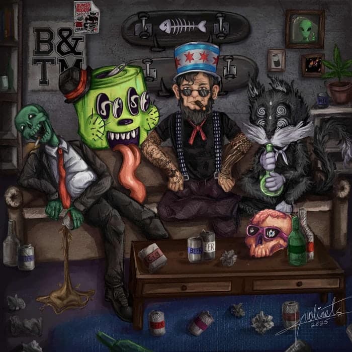 Bumsy and the Moochers by Bumsy and the Moochers album cover art - Punk Rock, Ska Punk