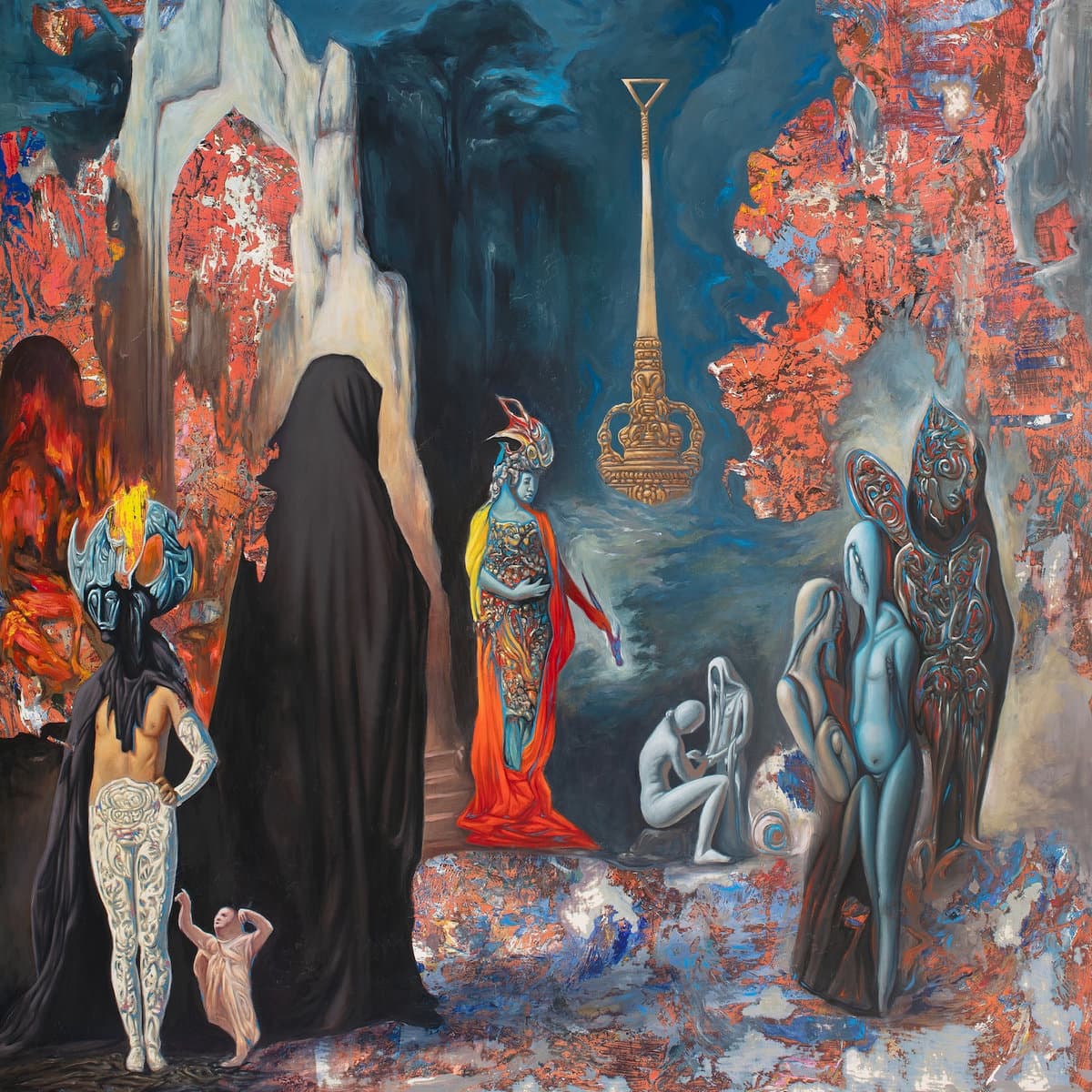 Cycles in the Infinite Dream by REZN album cover art - Rock, Space Rock, Metal, Doom