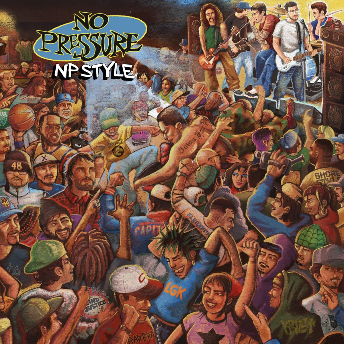 NP Style by No Pressure album cover art - Pop Punk, Punk Rock